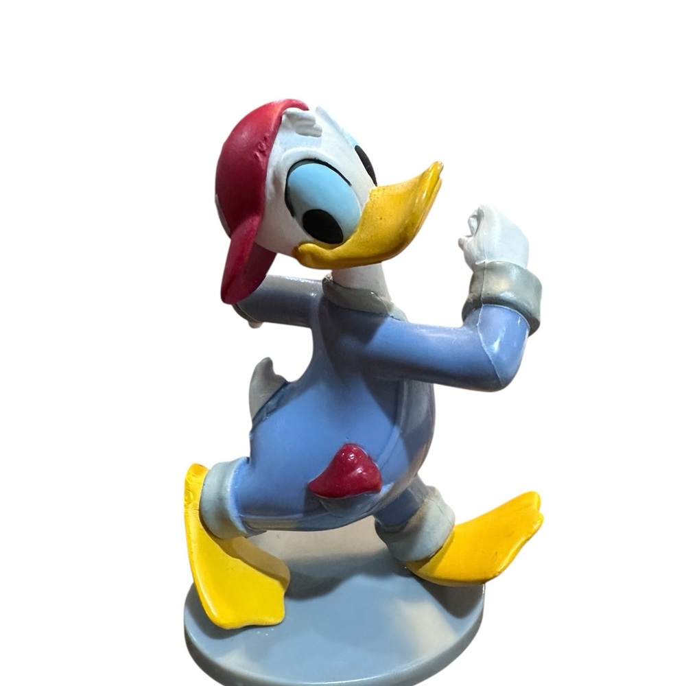 Disney Donald Duck Running Figurine 2.5 inch